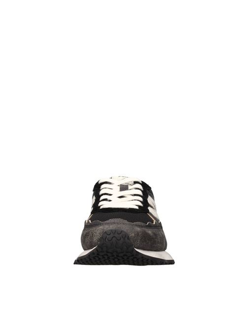 Sneakers modello Sunstar in pelle e tessuto ASH | SUNSTAR INTERCEPTORNERO-BIANCO-ZEBRATO